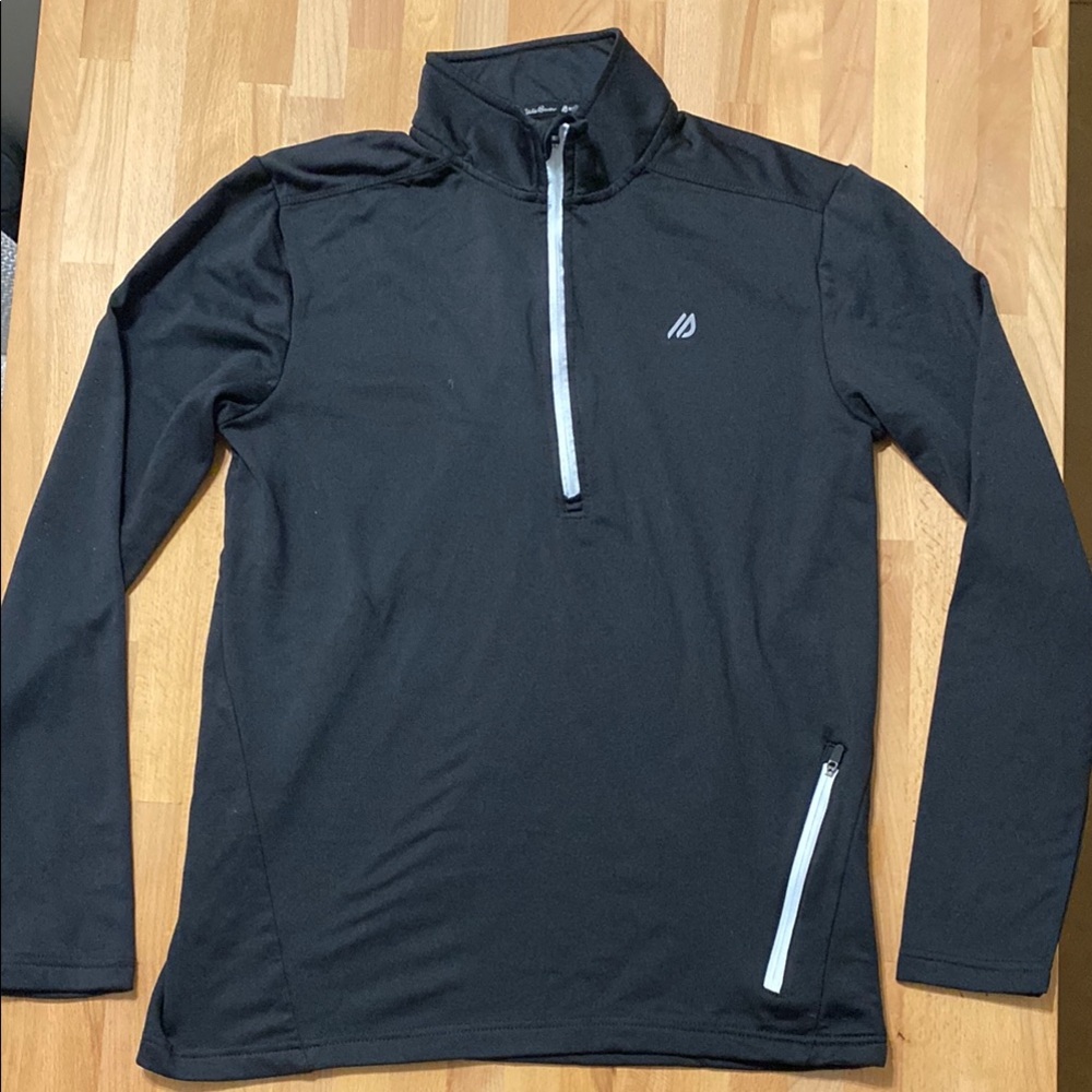Black Half-Zip Jacket